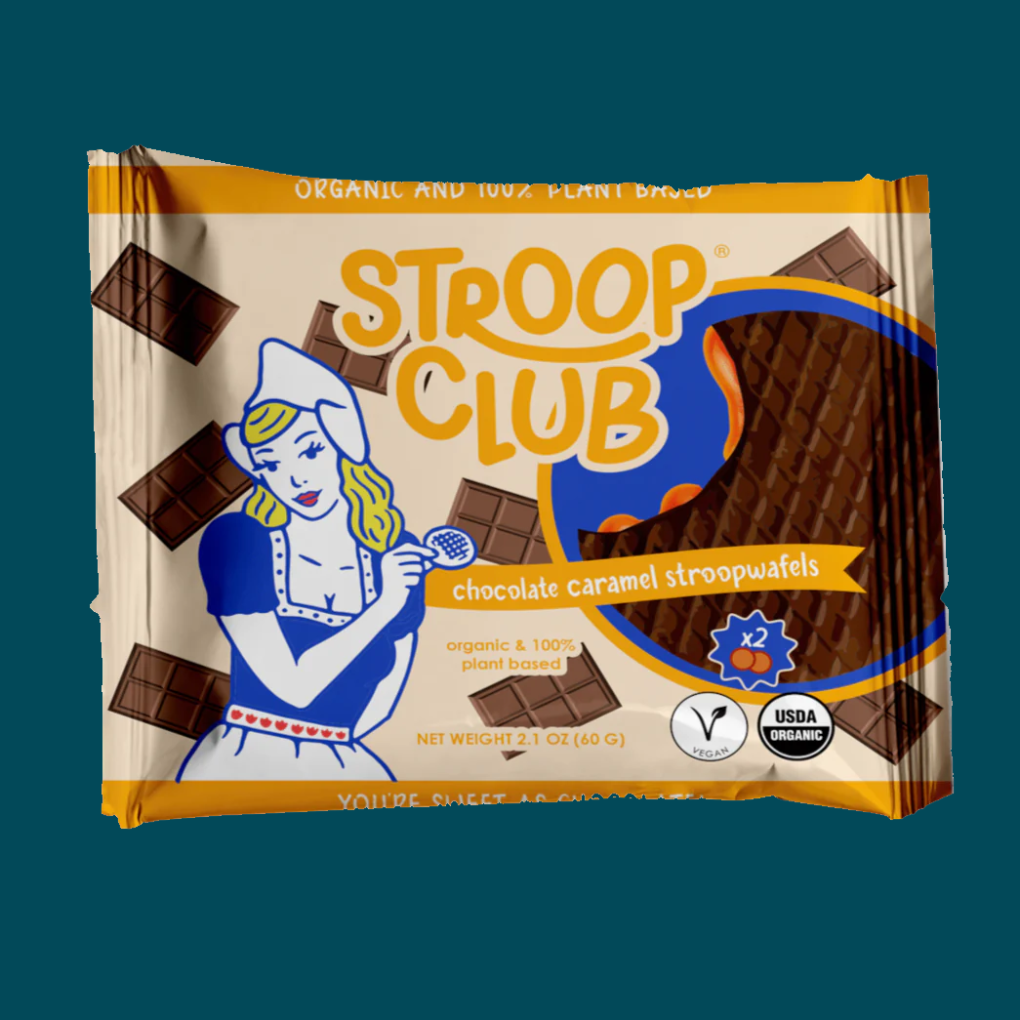 Stroop Club Vegan Chocolate Caramel Stroopwafel Cookies