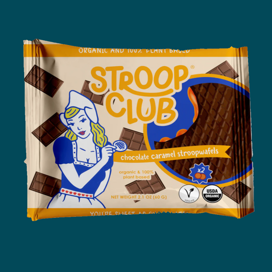 Stroop Club Vegan Chocolate Caramel Stroopwafel Cookies