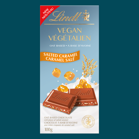 Lindt Vegan Salted Caramel Chocolate bar